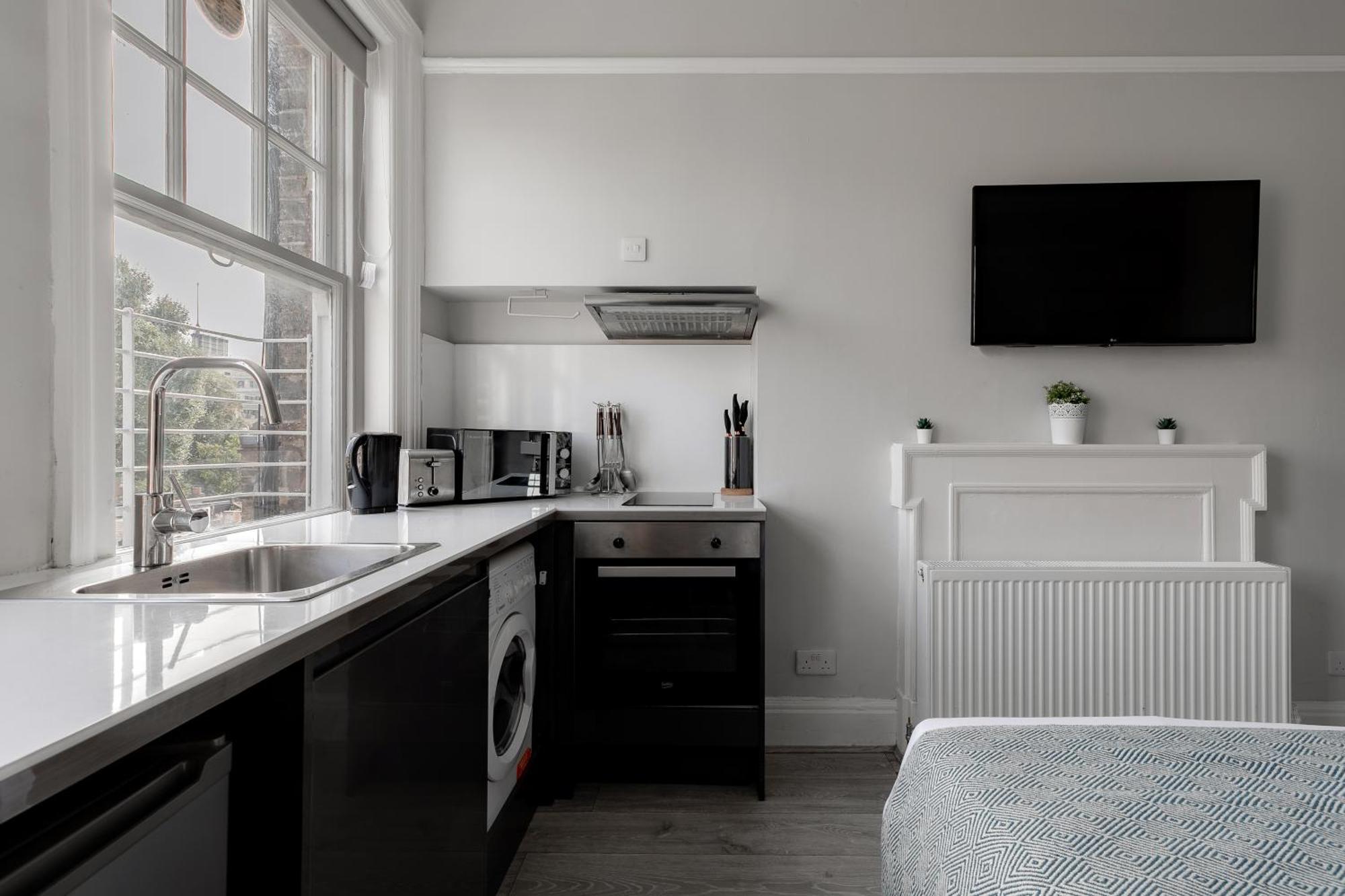 Apartments In The Heart Of High Street Kensington London Exteriör bild